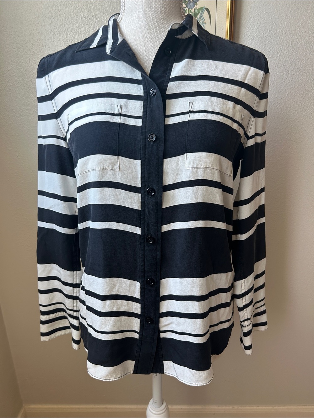 Kate Spade New York Cape Stripe Shirt Size XS